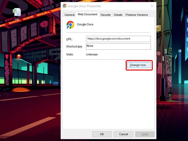 Cách tạo icon Google Docs trên màn hình Desktop cực dễ