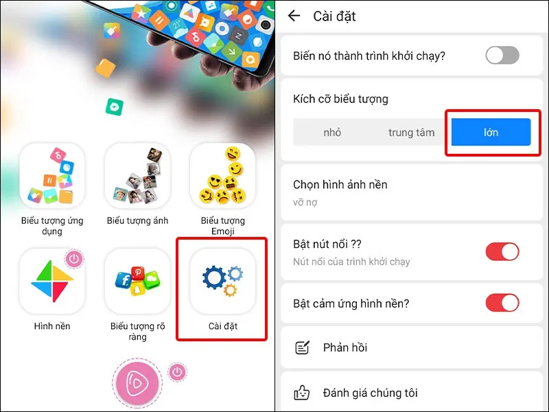 Cách tạo icon ứng dụng lăn tròn trên Android siêu đơn giản