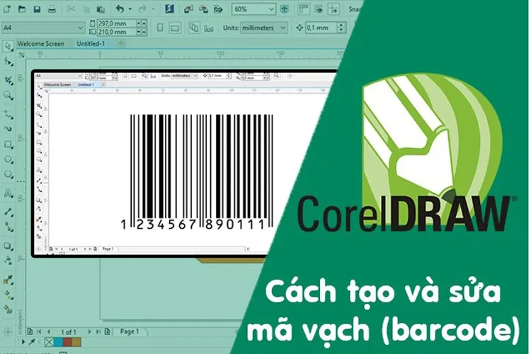 Cách tạo mã vạch trong Corel chỉ với vài bước đơn giản