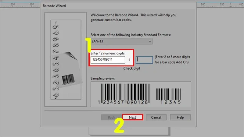 Cách tạo mã vạch trong Corel chỉ với vài bước đơn giản