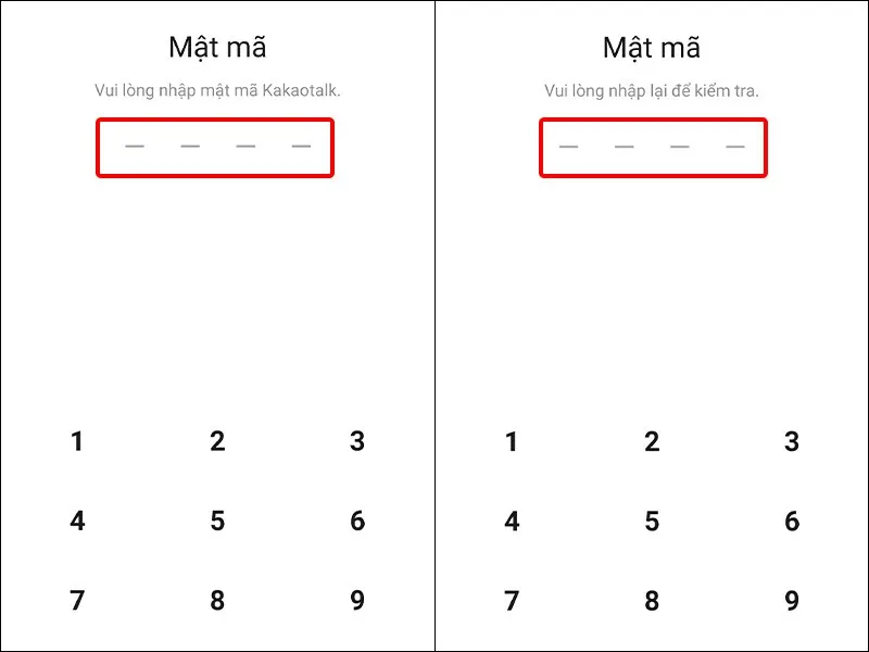 Cách tạo màn hình khóa cho ứng dụng KakaoTalk đơn giản, nhanh chóng