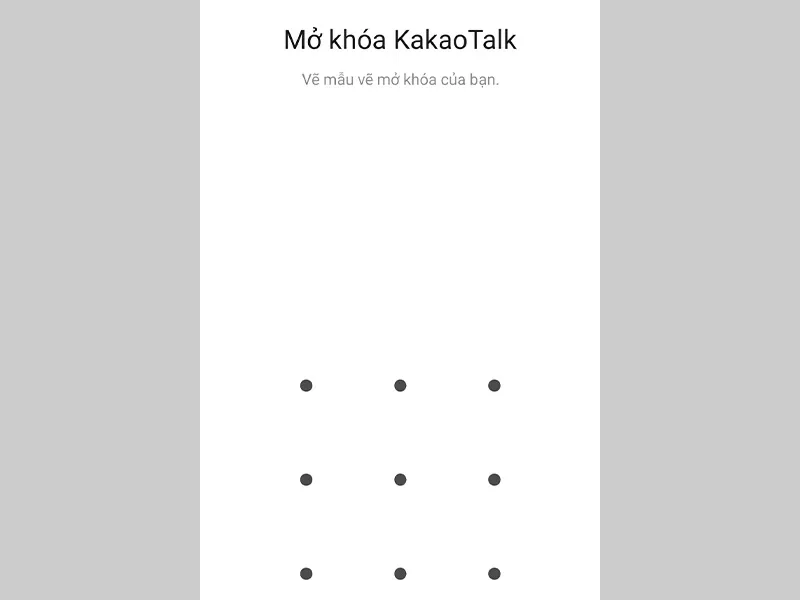 Cách tạo màn hình khóa cho ứng dụng KakaoTalk đơn giản, nhanh chóng