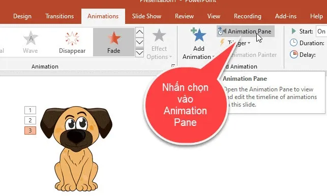 Cách tạo nhiều hiệu ứng cho 1 đối tượng trong PowerPoint 2010 đơn giản