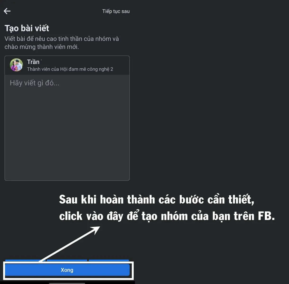 Cách tạo nhóm trên Facebook vô cùng đơn giản