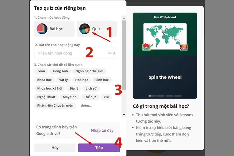 Cách tạo Quizizz trên điện thoại, máy tính nhanh chóng phục vụ học tập, kiểm tra