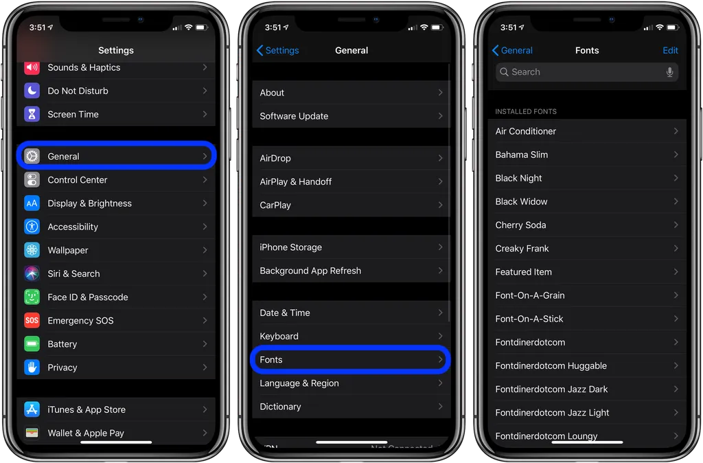 Cách tạo ra custom font trên iOS 13