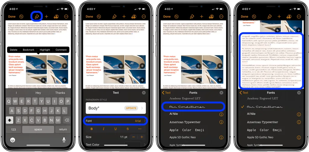 Cách tạo ra custom font trên iOS 13