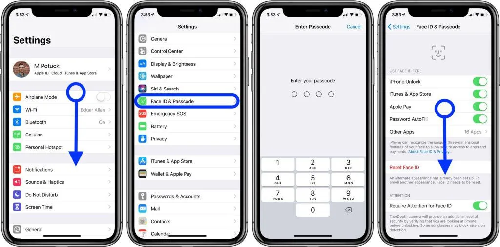 Cách tạo ra passcode có cả chữ lẫn số trên iPhone và iPad