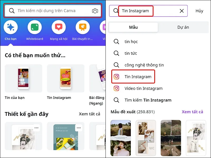 Cách tạo story Instagram bằng Canva vô cùng ấn tượng