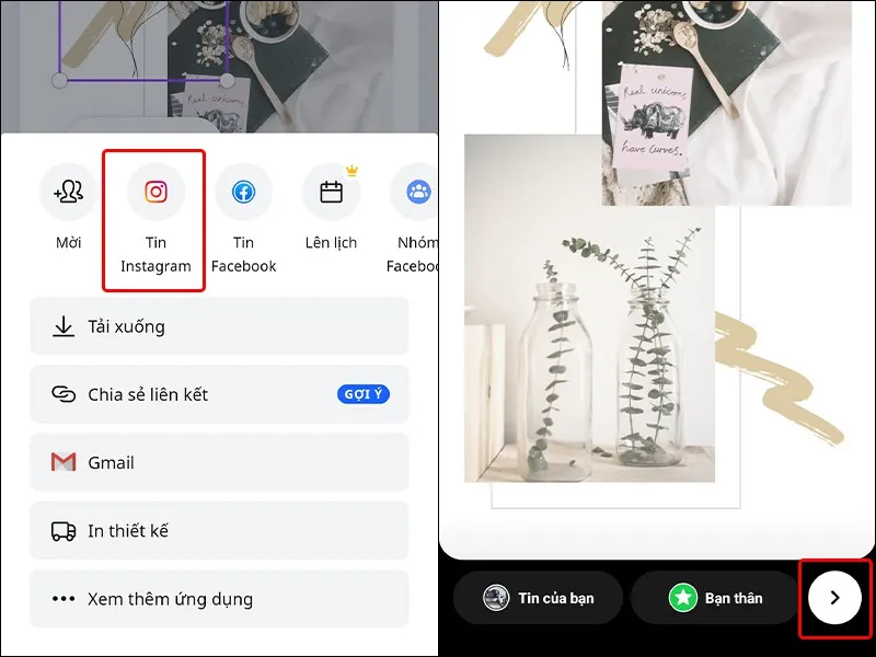 Cách tạo story Instagram bằng Canva vô cùng ấn tượng