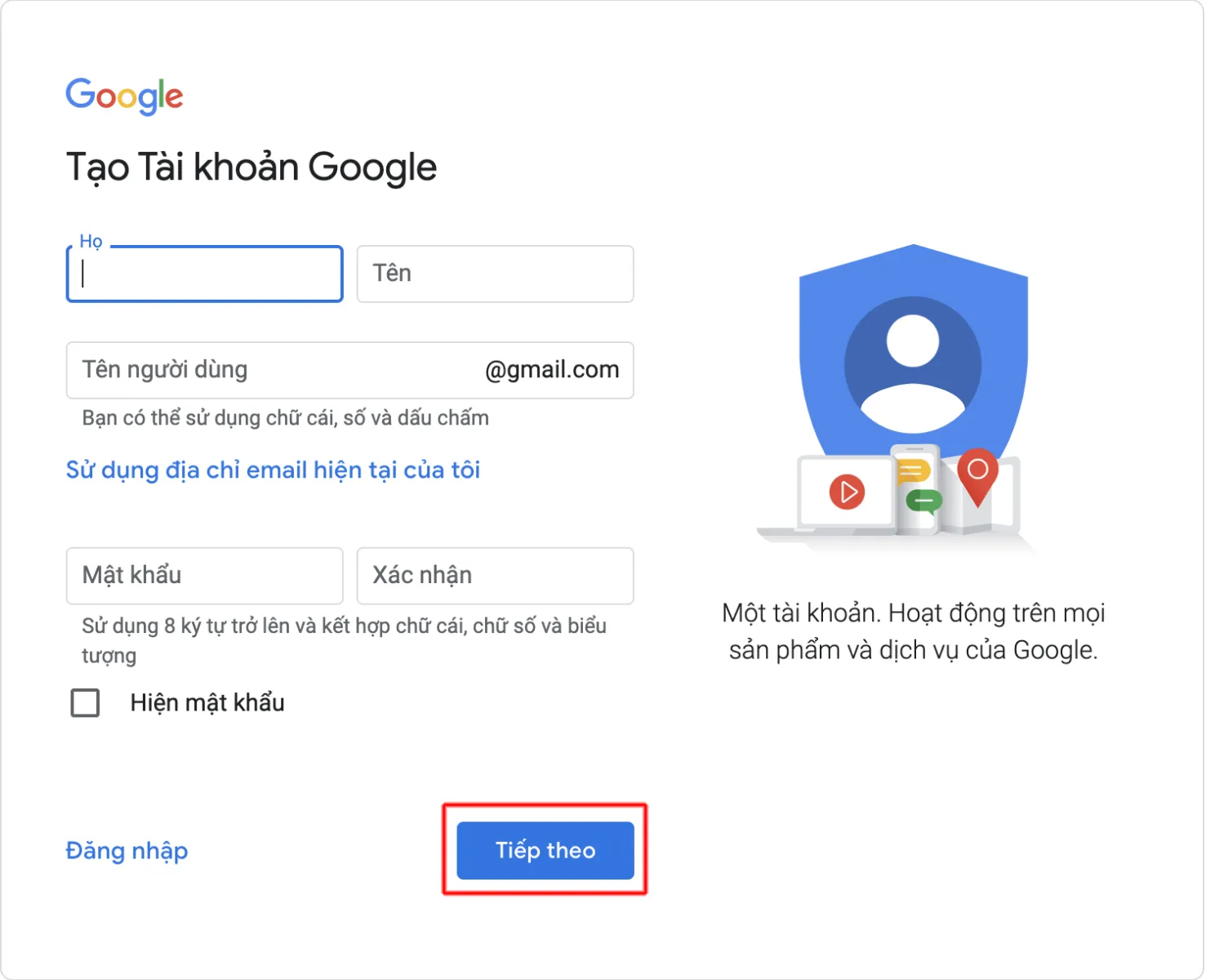 Cách tạo tài khoản Google Meet nhanh và dễ