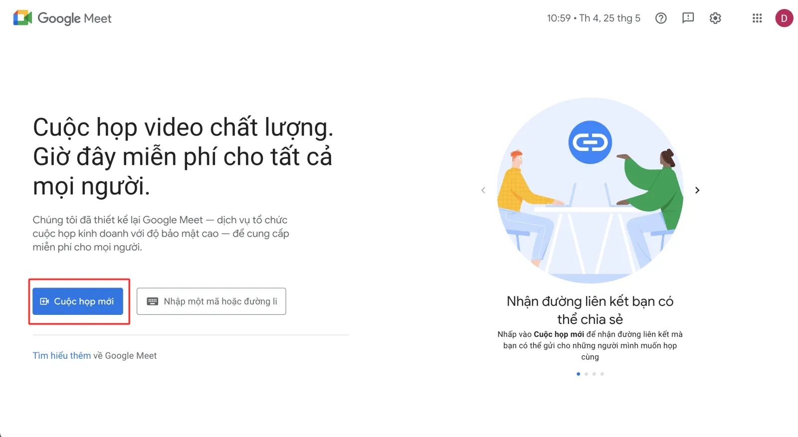 Cách tạo tài khoản Google Meet nhanh và dễ