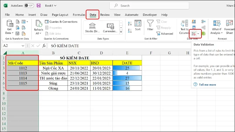 Cách tạo thông báo nhập trùng dữ liệu trong Excel vô cùng dễ dàng