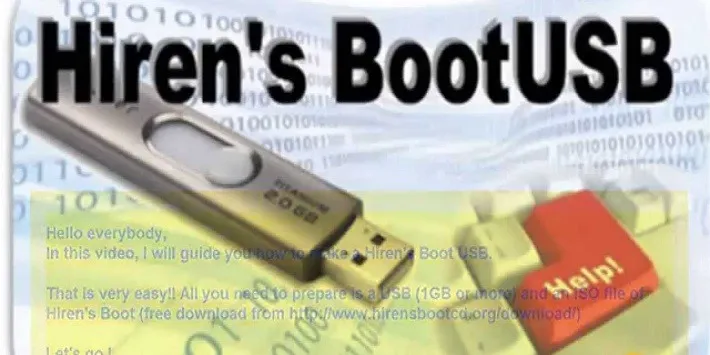 Cách tạo USB Boot bằng Hiren’s Boot chuyên nghiệp chỉ với 1 click