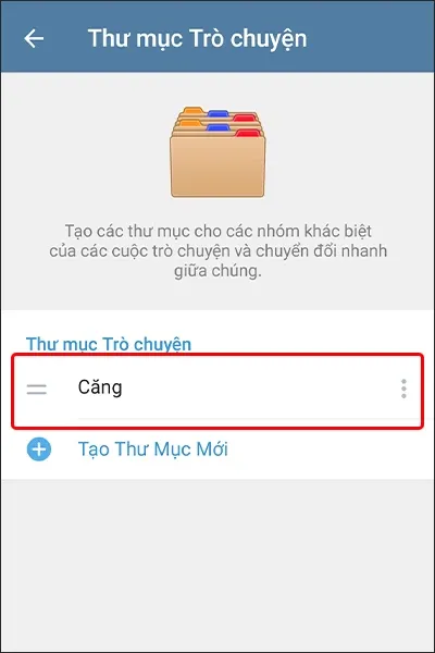 Cách tạo và quản lý thư mục trò chuyện Telegram siêu dễ