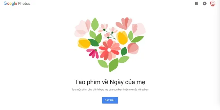 Cách tạo video cho Ngày của Mẹ cực nhanh bằng ứng dụng Google Photos