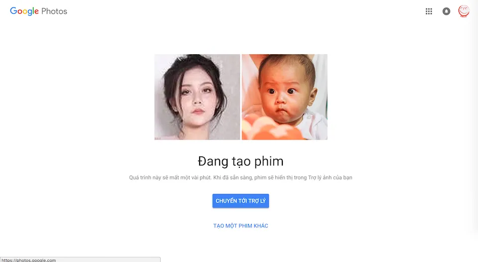 Cách tạo video cho Ngày của Mẹ cực nhanh bằng ứng dụng Google Photos