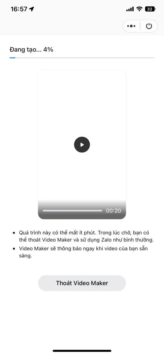 Cách tạo video từ ảnh ngay trên ứng dụng Zalo vô cùng tiện lợi