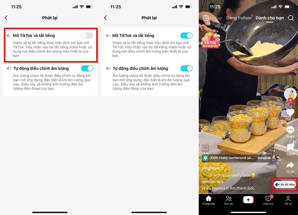 Cách tắt âm thanh khi truy cập vào TikTok đang xem một video siêu đơn giản