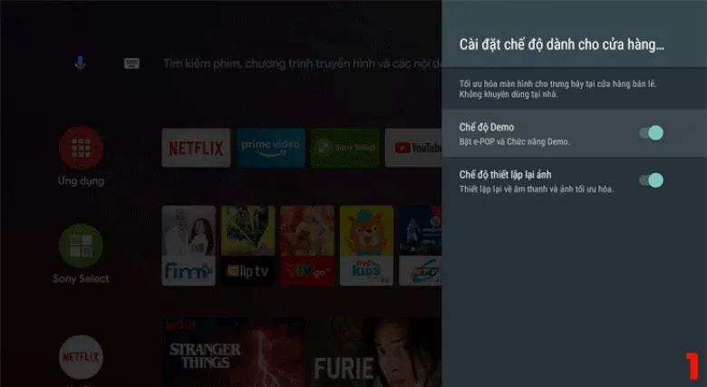 Cách tắt chế độ Demo trên tivi Sony đơn giản, chi tiết từ A-Z 