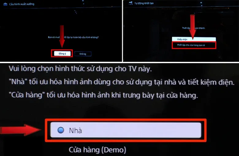 Cách tắt chế độ Demo trên tivi Sony đơn giản, chi tiết từ A-Z 