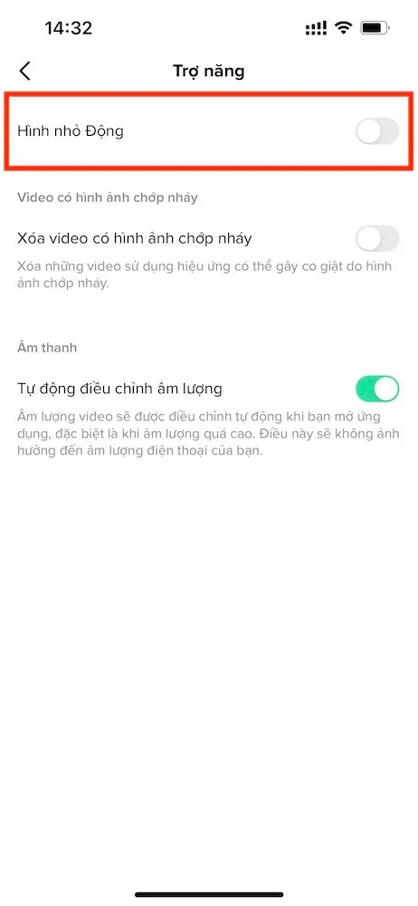 Cách tắt chế độ hình nhỏ động trên TikTok cực kỳ đơn giản