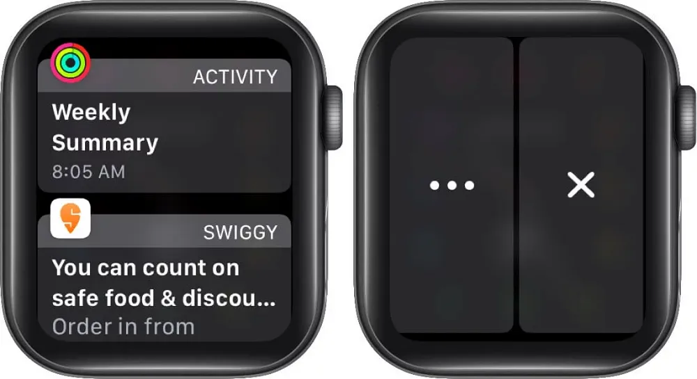 Cách tắt dấu chấm đỏ trên màn hình Apple Watch