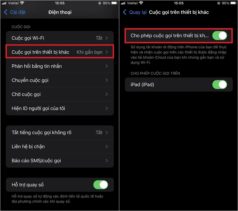 Cách tắt đồng bộ cuộc gọi trên iPhone với các thiết bị Apple bạn không nên bỏ qua