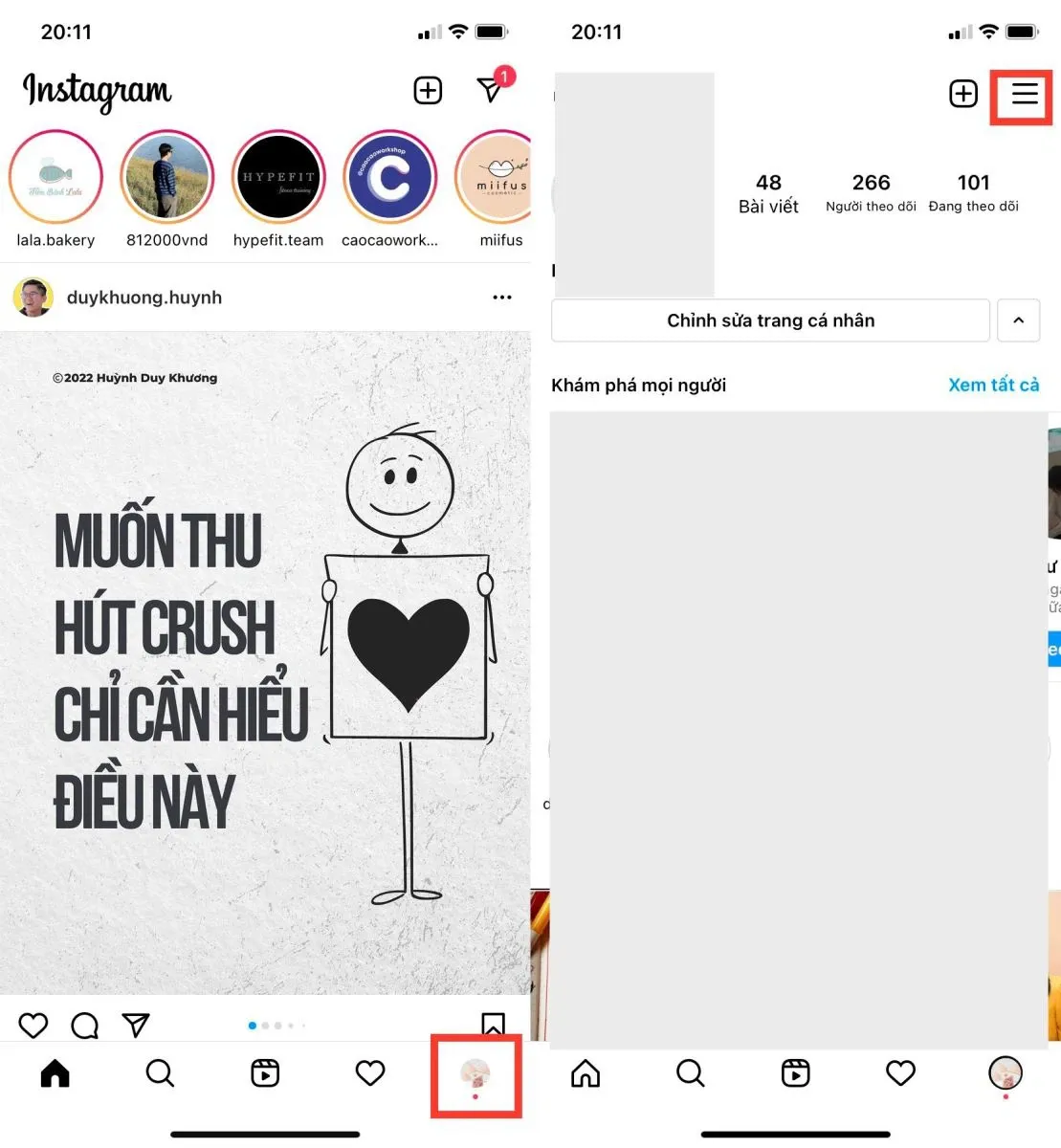 Cách tắt gợi ý theo dõi trên Instagram để không còn bị làm phiền