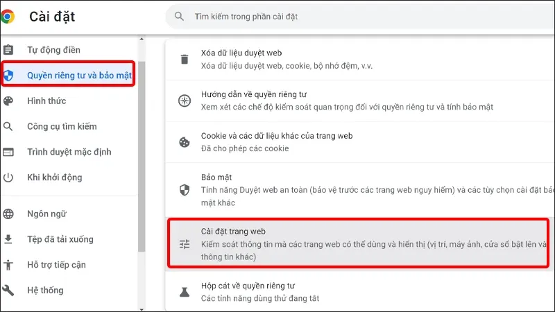 Cách tắt hoặc bật dịch vụ vị trí trên Google Chrome