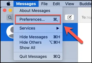 Cách tắt iMessages trên Mac