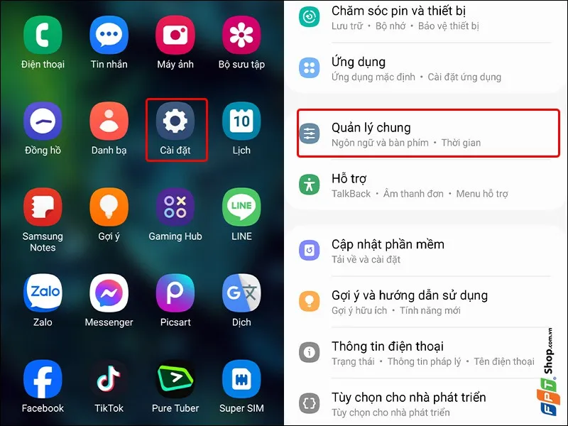 Cách tắt rung bàn phím Samsung chỉ với vài thao tác đơn giản, loại bỏ rung phiền toái khi gõ phím