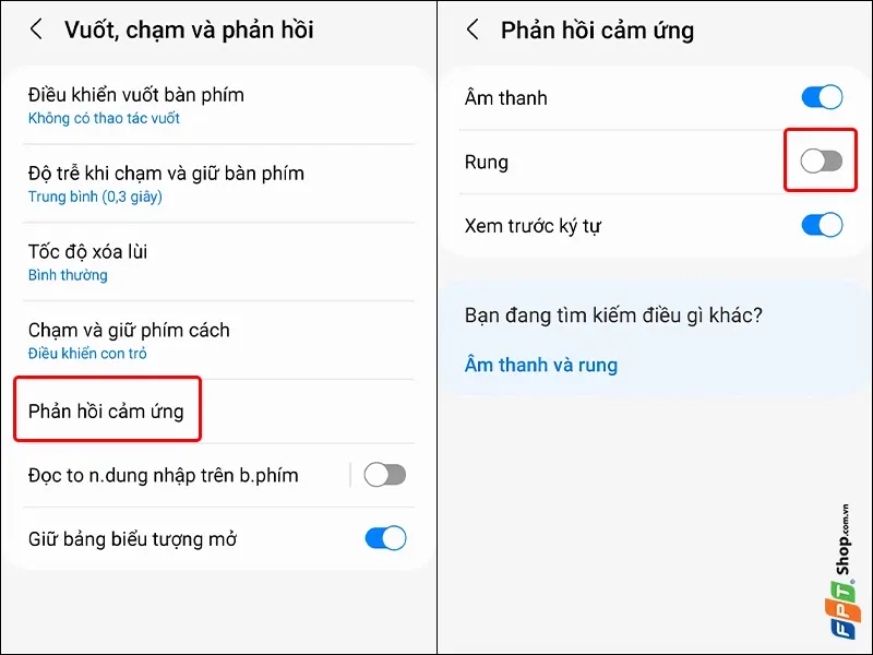 Cách tắt rung bàn phím Samsung chỉ với vài thao tác đơn giản, loại bỏ rung phiền toái khi gõ phím