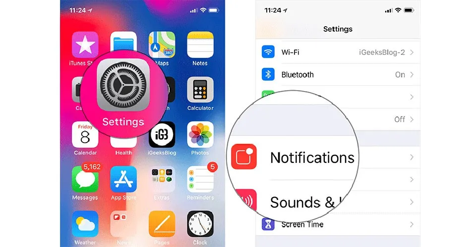 Cách tắt thông báo nhóm trong iOS 12 trên iPhone, iPad