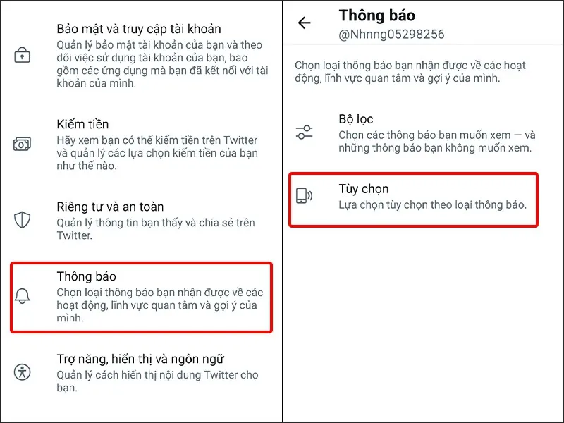 Cách tắt thông báo qua email trên ứng dụng Twitter cực dễ