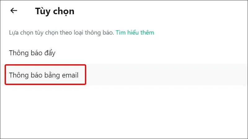 Cách tắt thông báo qua email trên ứng dụng Twitter cực dễ