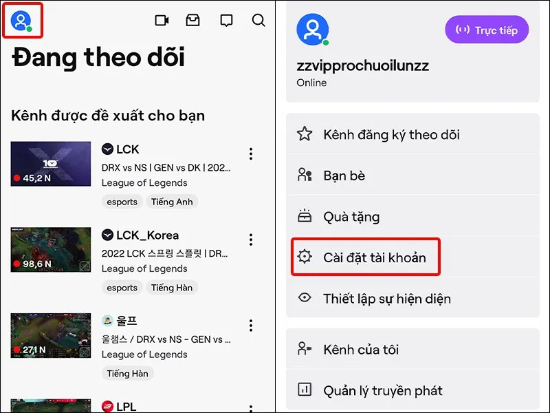 Cách tắt thông báo Twitch trên điện thoại, máy tính cực dễ