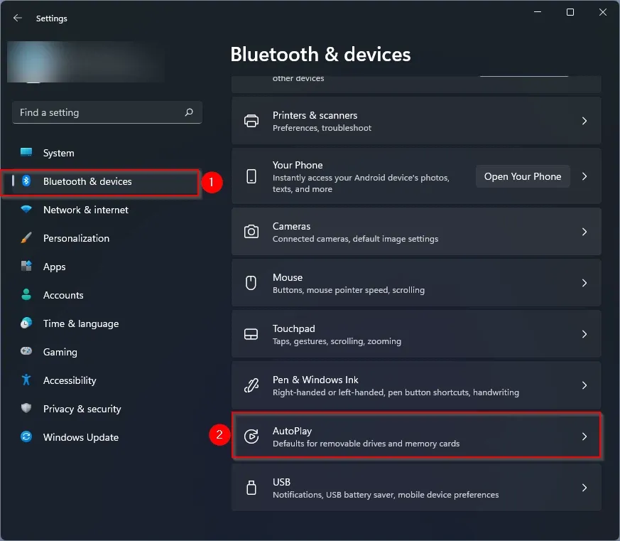 Cách tắt tính năng AutoRun hoặc AutoPlay trên Windows 11