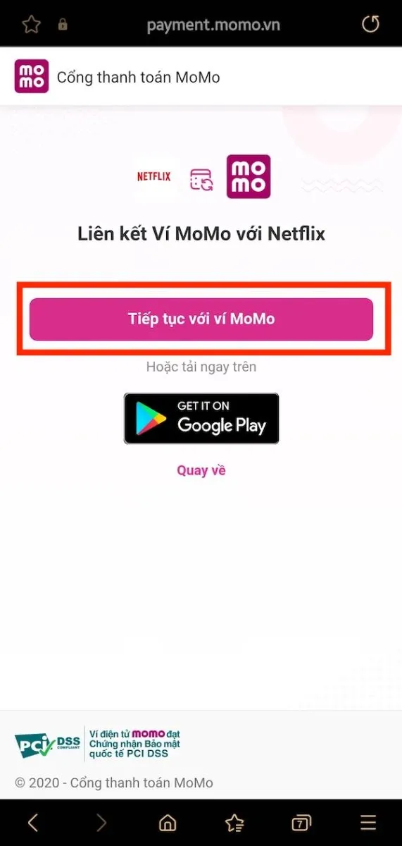 Cách thanh toán Netflix qua MoMo cực tiện lợi và nhanh chóng