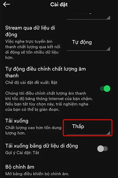 Cách thay đổi chất lượng âm thanh tải xuống Spotify trên điện thoại và máy tính cực dễ