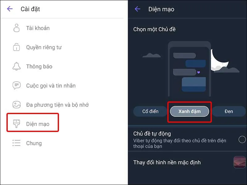 Cách thay đổi diện mạo trên Viber đơn giản và nhanh chóng