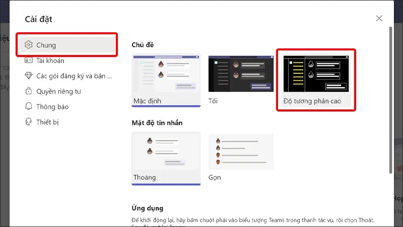 Cách thay đổi giao diện Microsoft Teams cực dễ