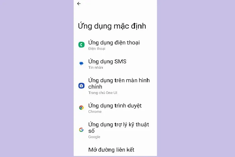 Cách thay đổi, gỡ bỏ hoặc xoá ứng dụng mặc định trên Android đơn giản, nhanh chóng