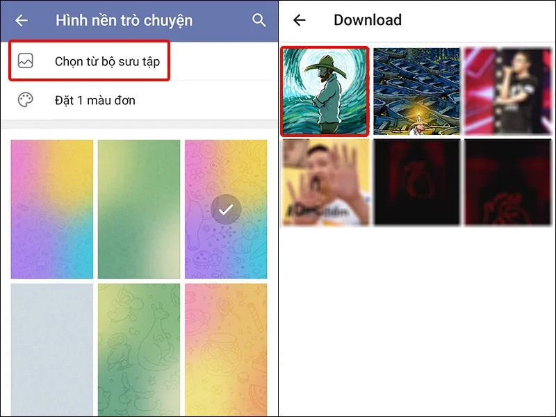 Cách thay đổi hình nền chat Telegram trên điện thoại cực đơn giản