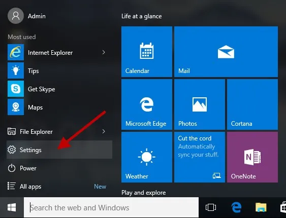 Cách thay đổi màu thanh Taskbar trên Windows 10