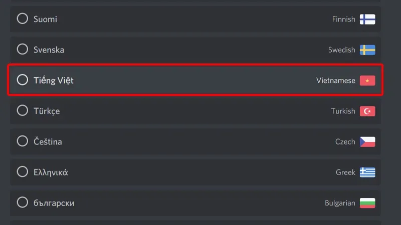 Cách thay đổi ngôn ngữ Discord sang tiếng Việt cực đơn giản