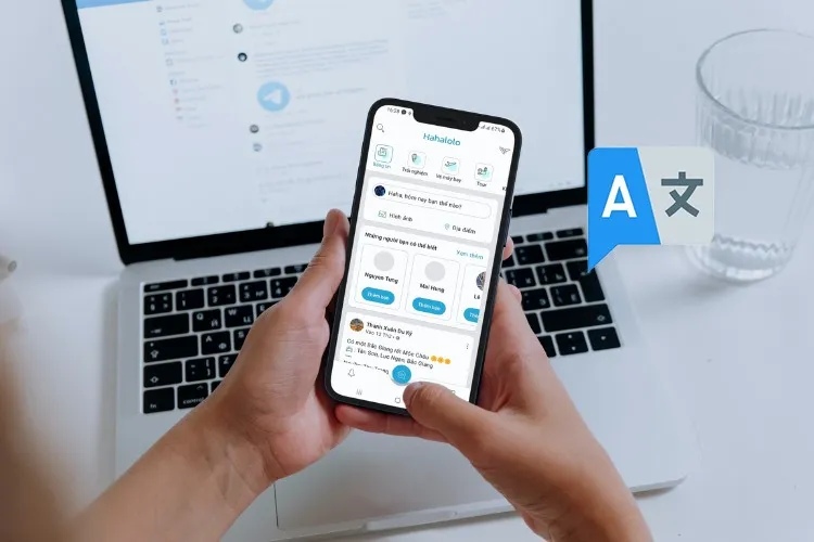 Cách thay đổi ngôn ngữ giao diện Hahalolo vô cùng đơn giản và nhanh chóng