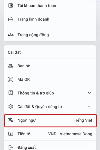 Cách thay đổi ngôn ngữ giao diện Hahalolo vô cùng đơn giản và nhanh chóng