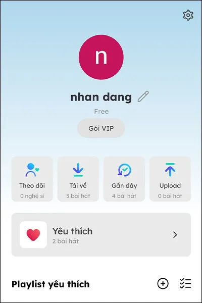 Cách thay đổi ngôn ngữ giao diện Nhaccuatui sang tiếng Việt đơn giản