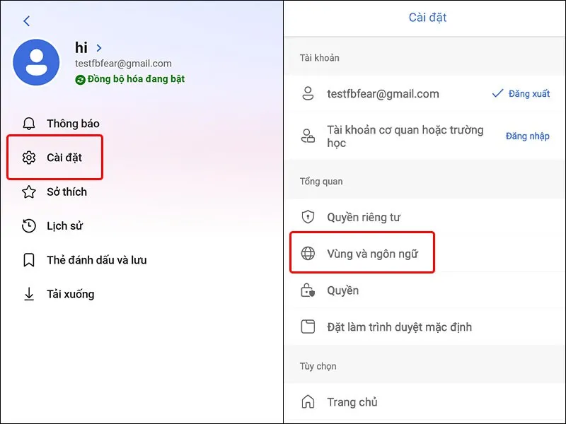 Cách thay đổi ngôn ngữ hiển thị trên trình duyệt Microsoft Bing vô cùng nhanh chóng